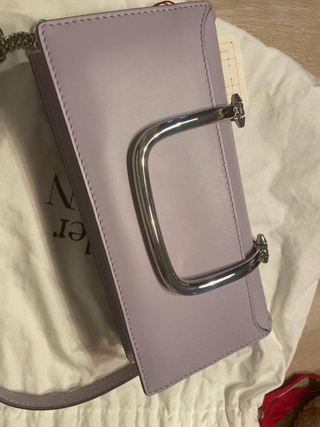 Alexander McQueen Lavender Smooth Calf Leather The Story Book
