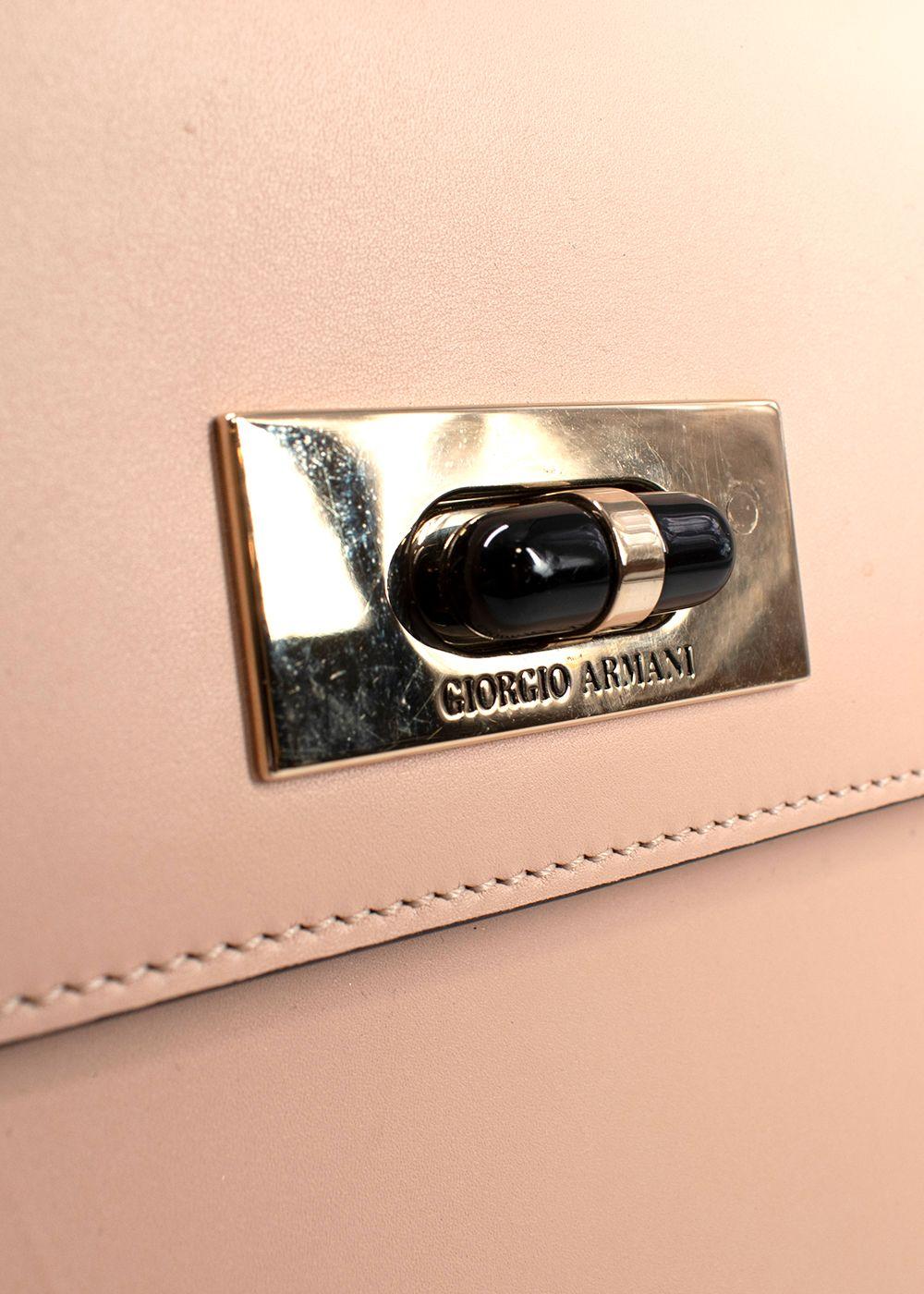 Giorgio Armani Pale Pink Borgonuovo 11 Bag