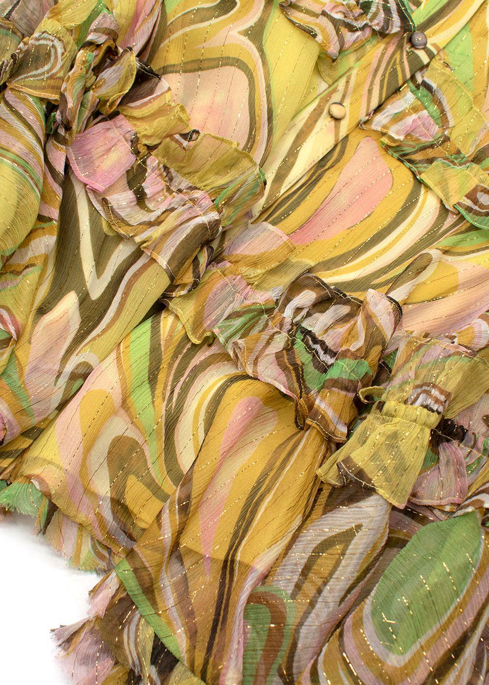 Alexis Golden Ethereal Paris Dress