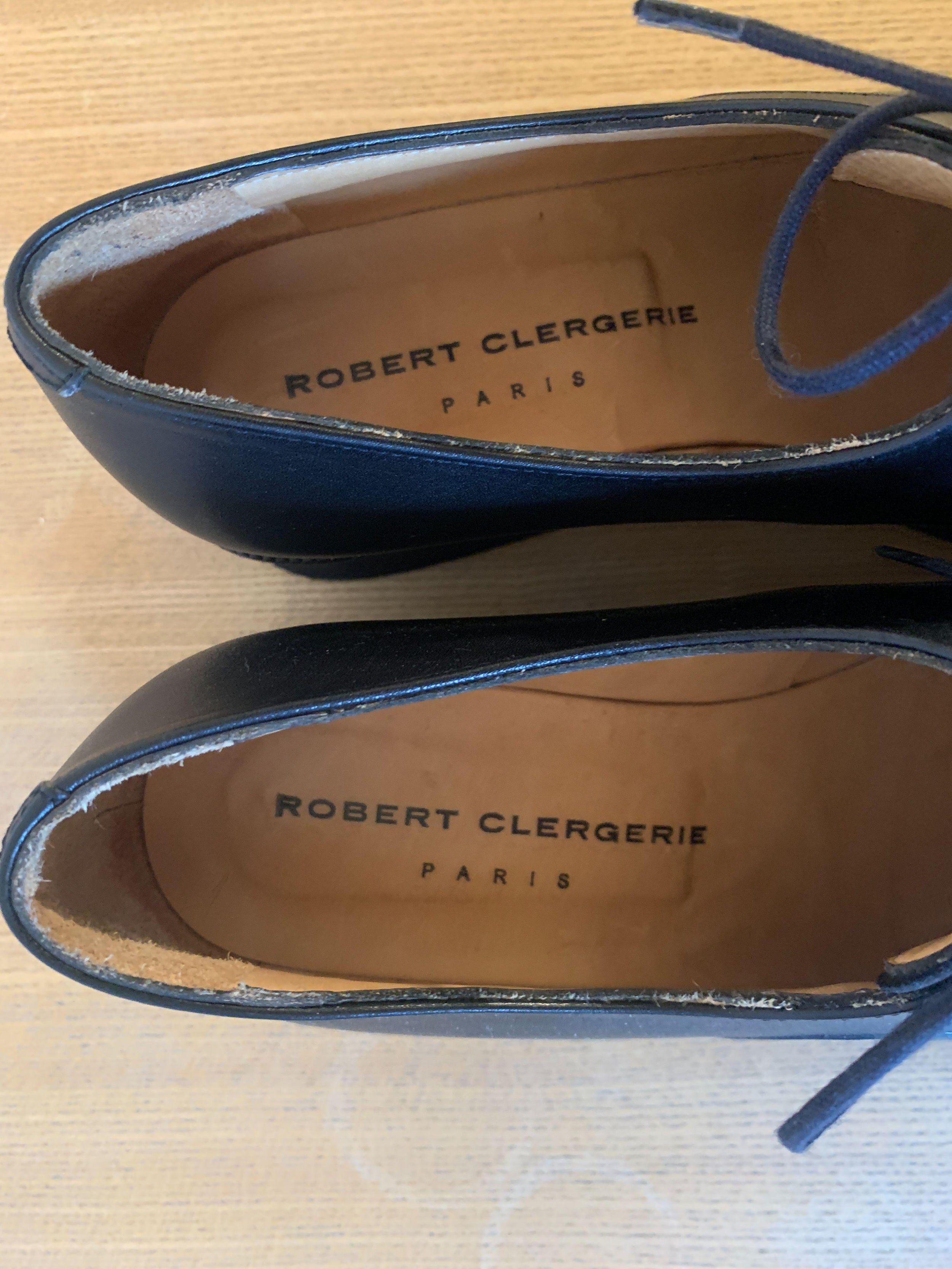 Robert Clegerie Black Leather Brogues