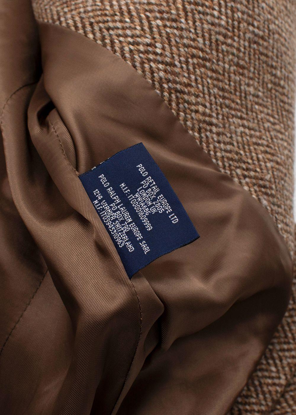 Ralph Lauren Kids Brown Tweed Jacket 14 yrs
