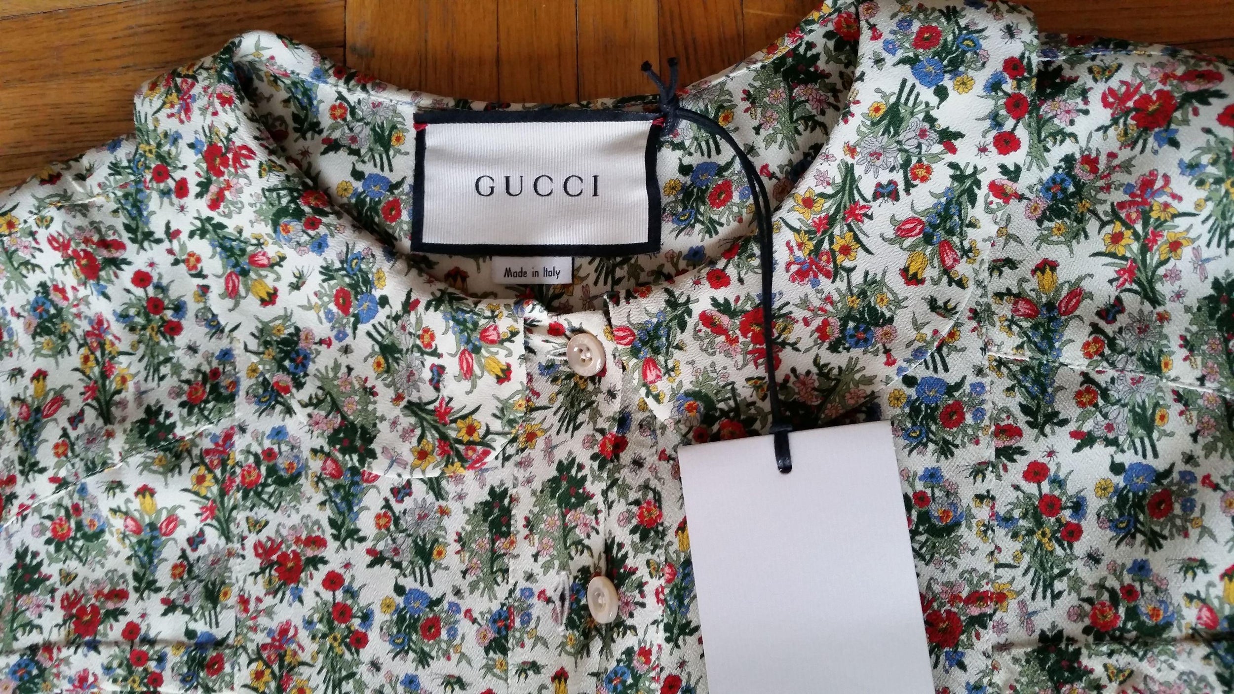 Floral Print Button Down Dress
