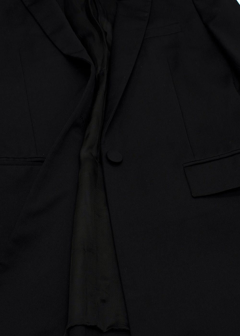 Givenchy Slim Fit Tailored Black Blazer