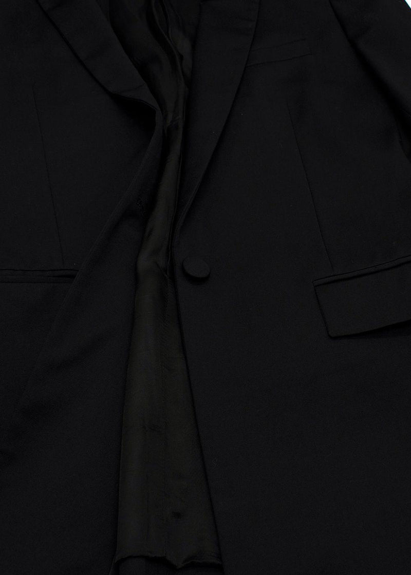 Givenchy Slim Fit Tailored Black Blazer