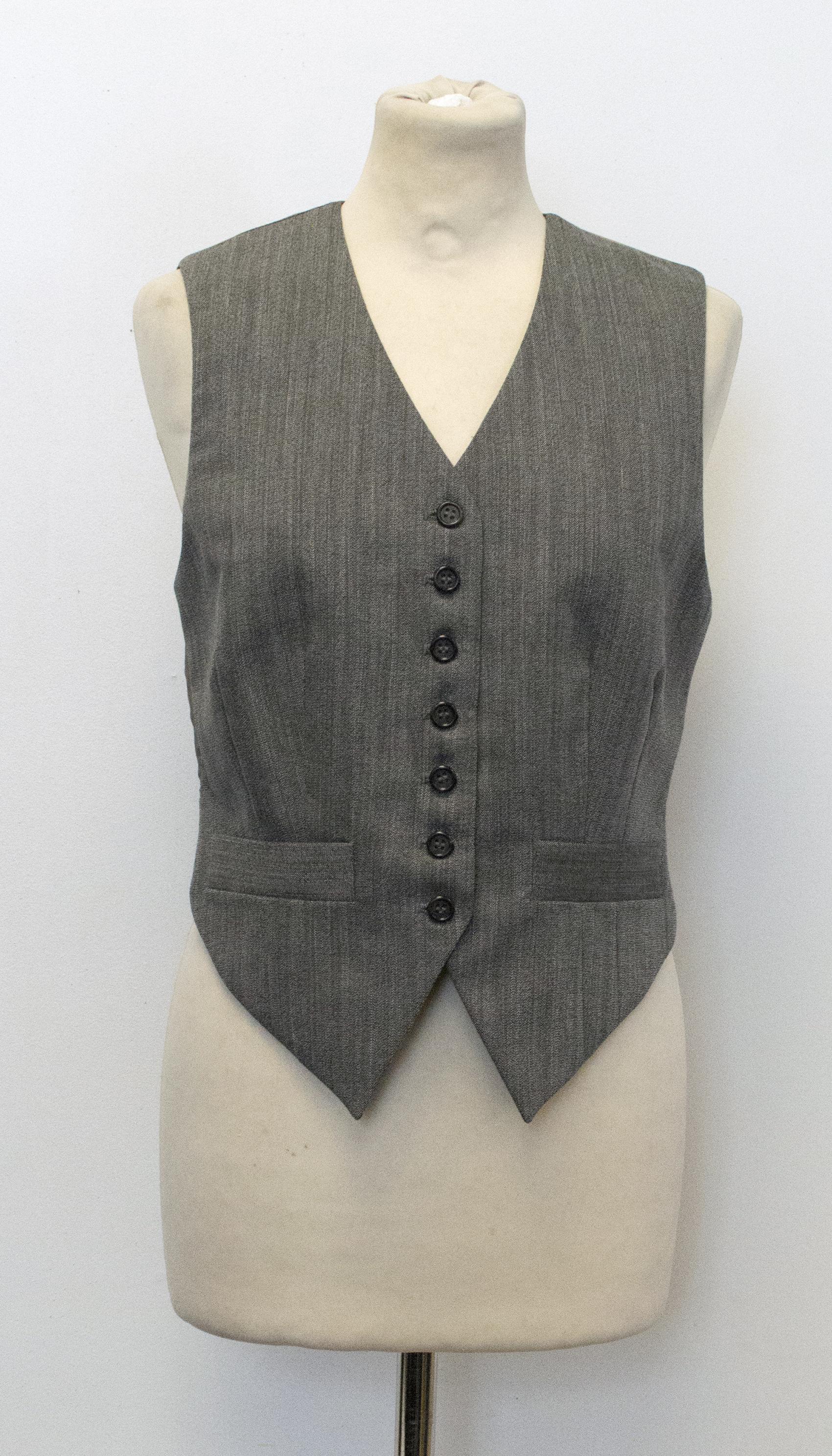 J Peterman Company Wool Blend Waistcoat