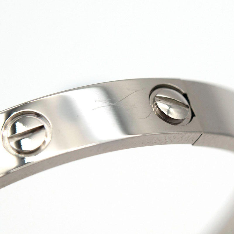 Cartier LOVE Classic White Gold Bracelet 16 (with Box