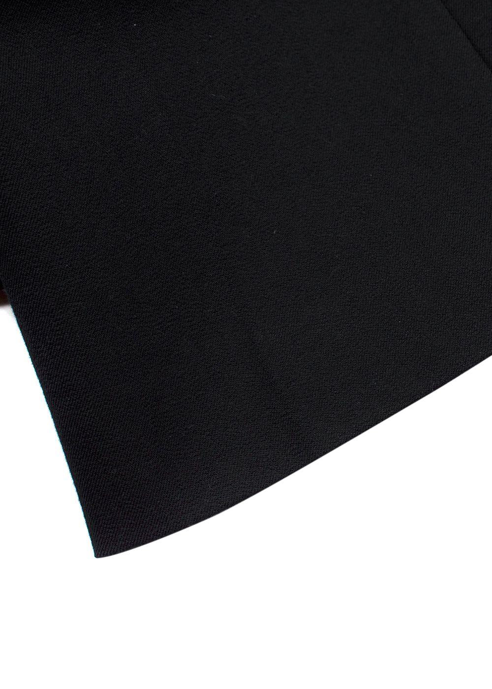 Frame Black Le Crop Mini Boot Trousers