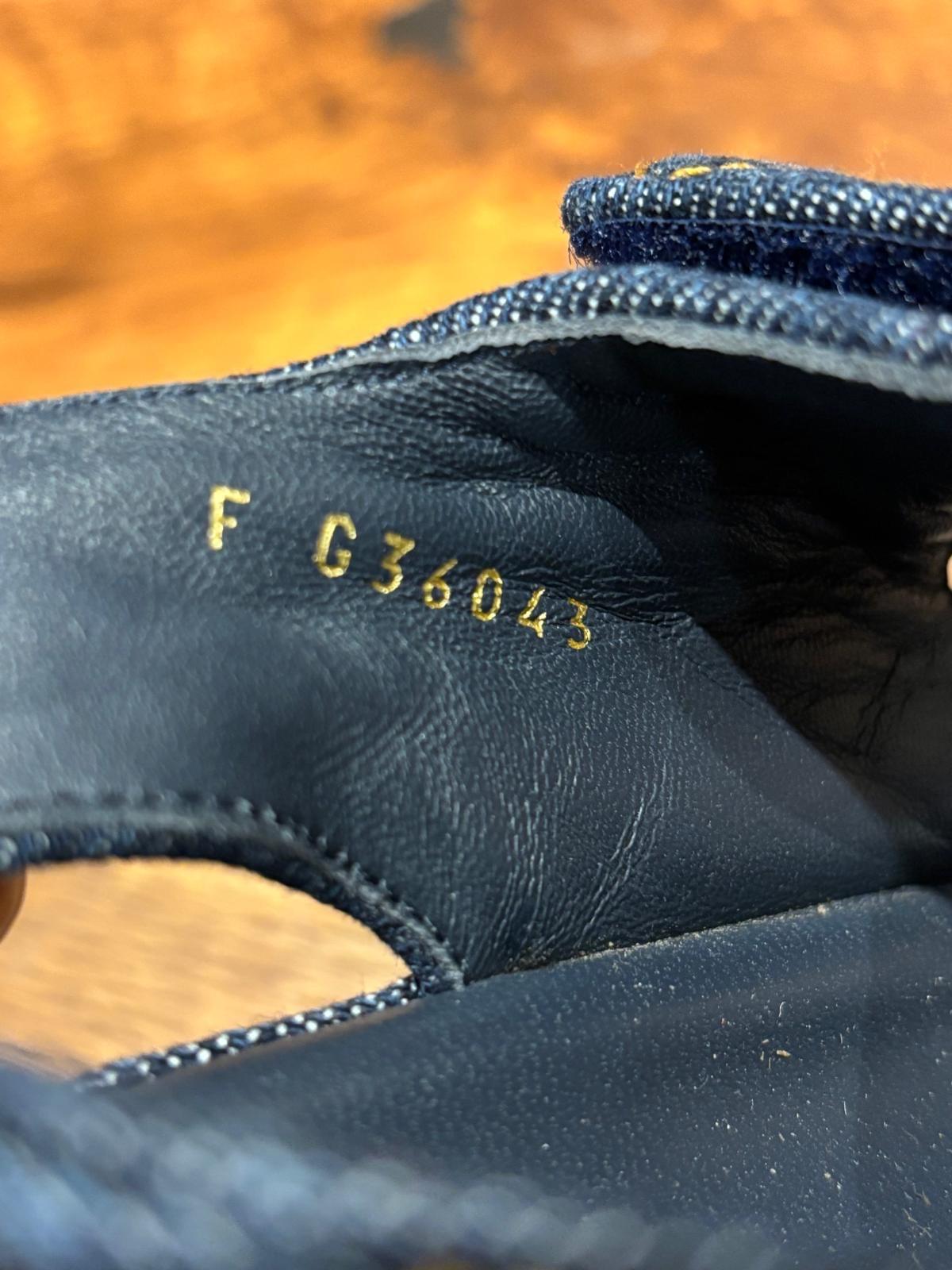 Chanel Denim Dad Sandals