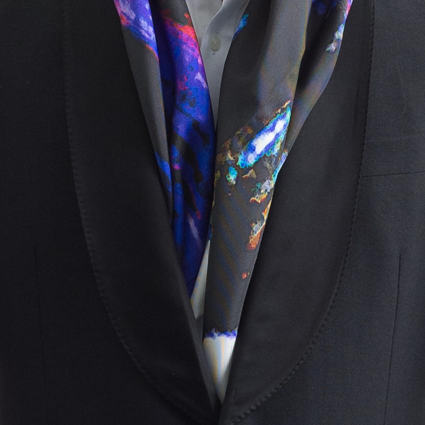 Rosemary Goodenough River Through a Curtain IV Silk Scarf