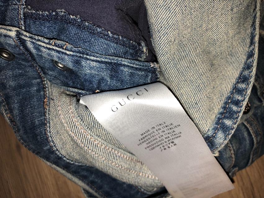 Gucci boys kids denim jeans dungarees