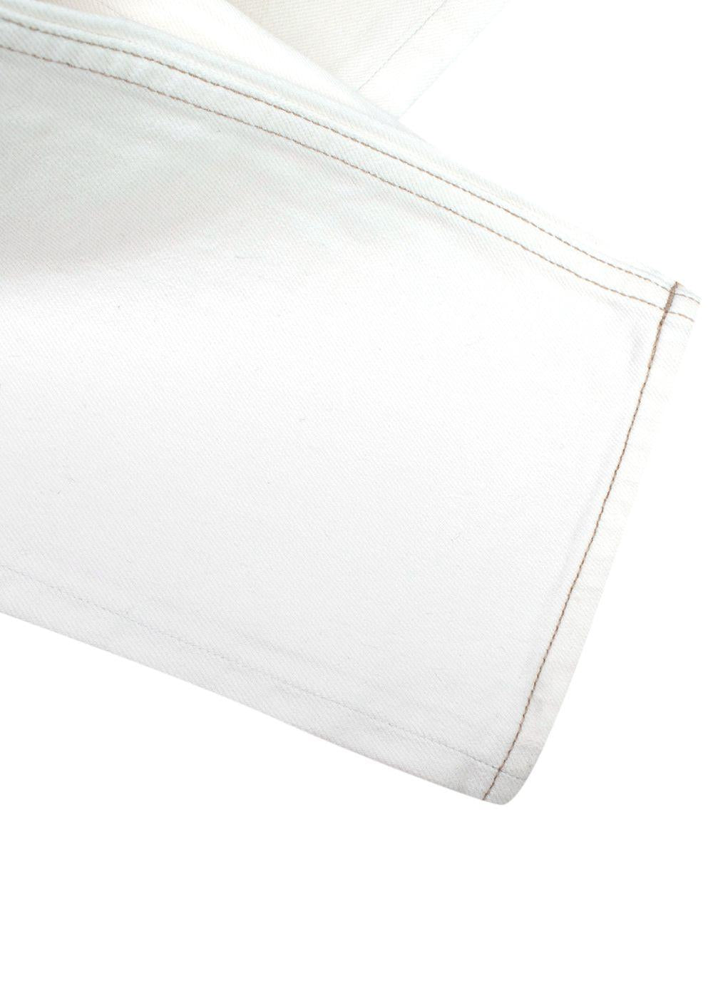 Tom Ford White Denim Slim Fit Jeans