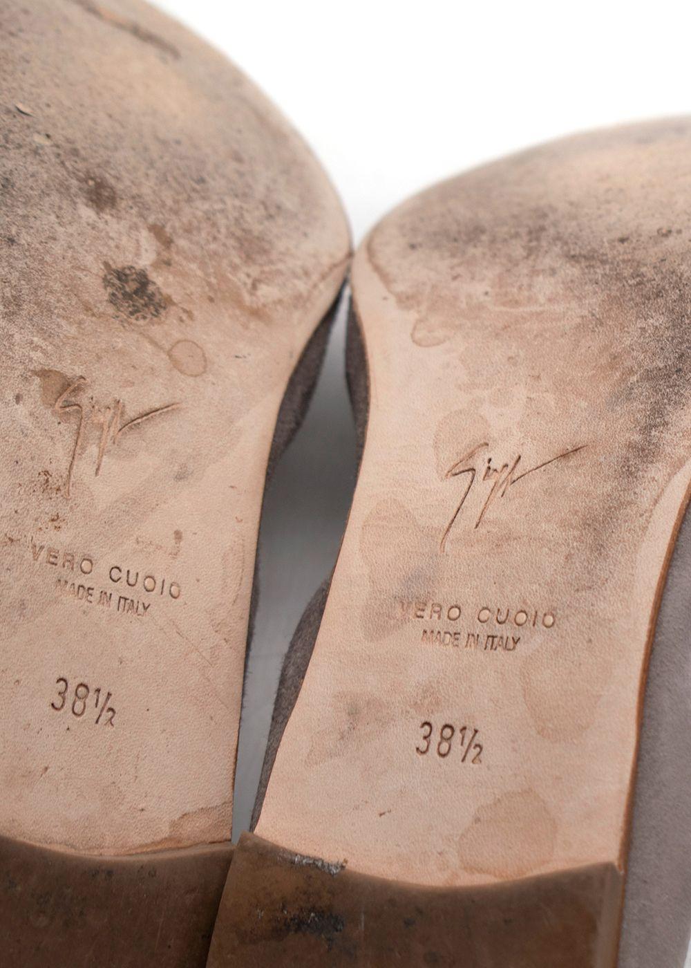Giuseppe Zanotti Malibu Sand Ballet Pumps