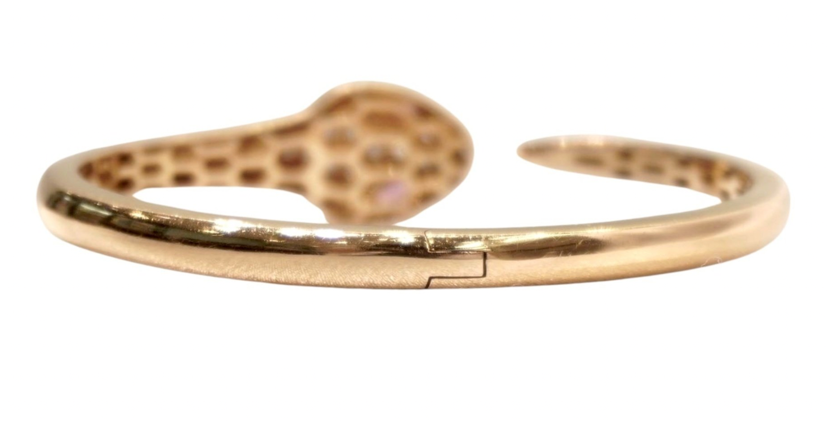 Bvlgari Serpenti Viper Ring in 18k Rose Gold