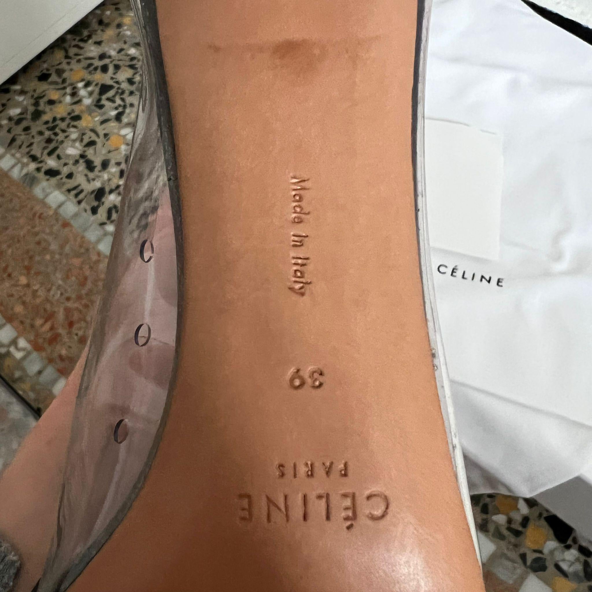 Phoebe Philo Leather trimmed PVC Boots