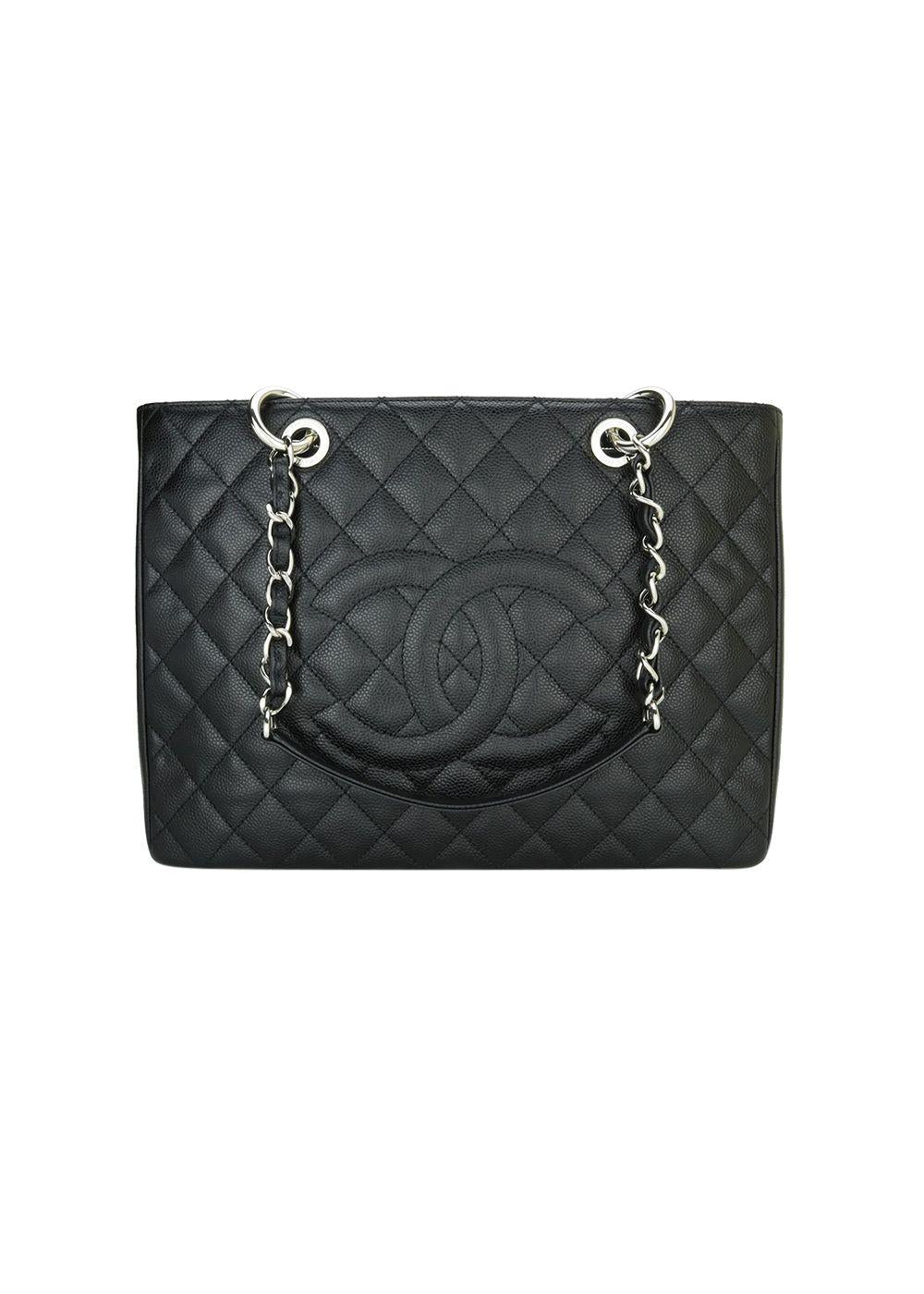 Caviar Quilted Grand Shopping Tote