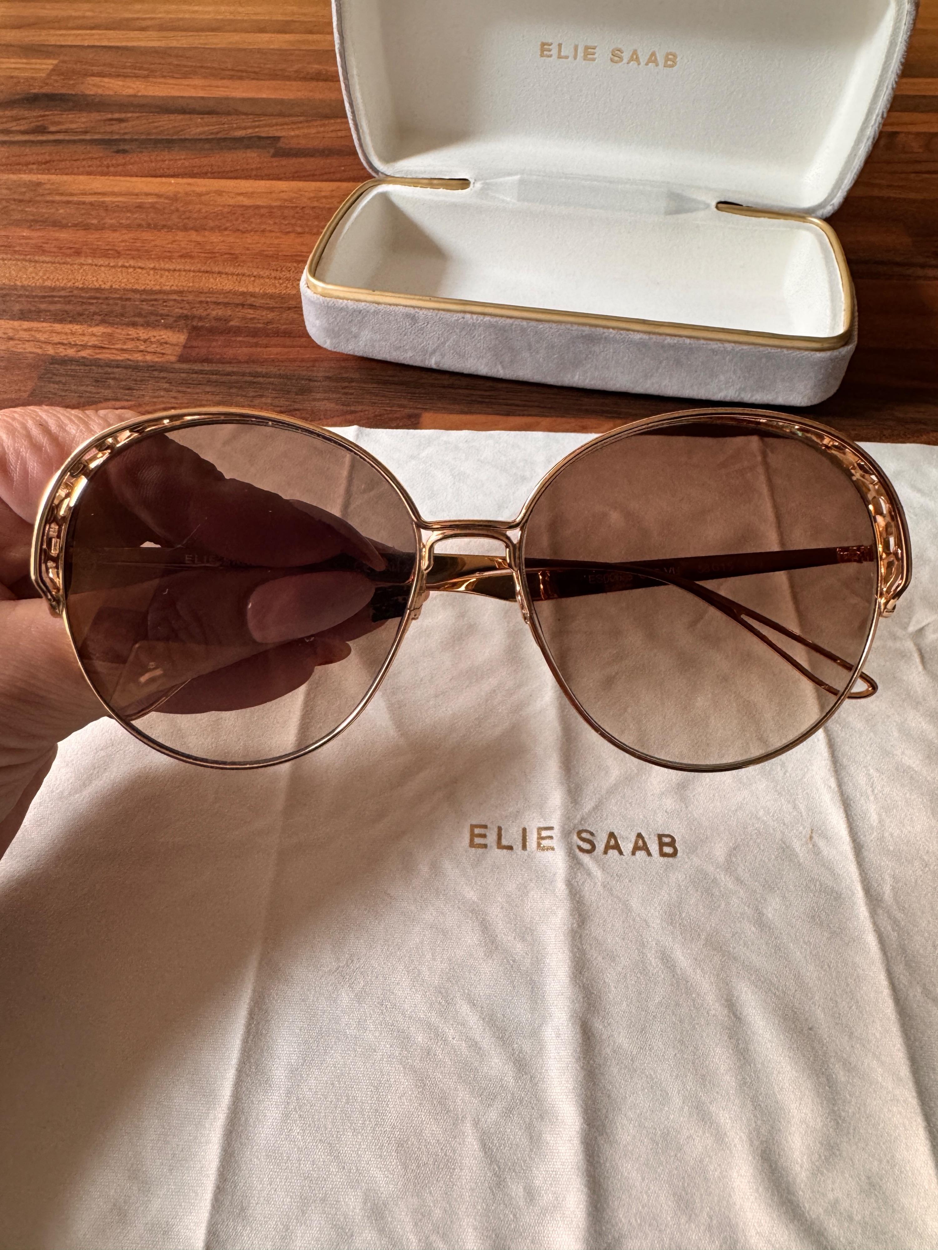 Diamante Set Elie Saab Sunglasses