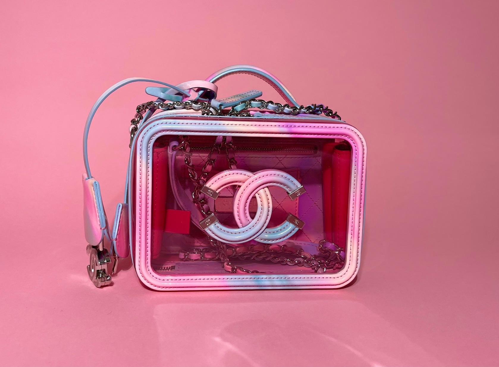 Small Pastel PVC Vanity Case