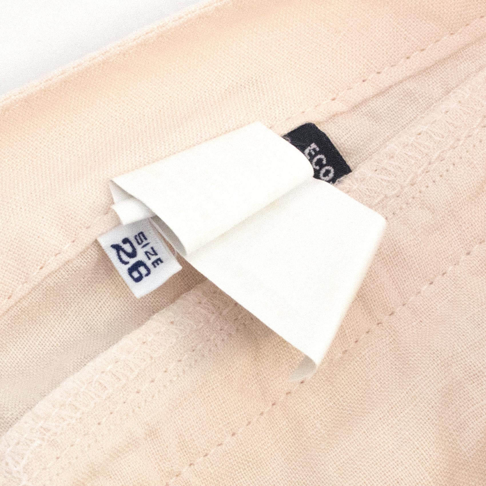 Armani Pale Pink Linen Wide Length Trousers
