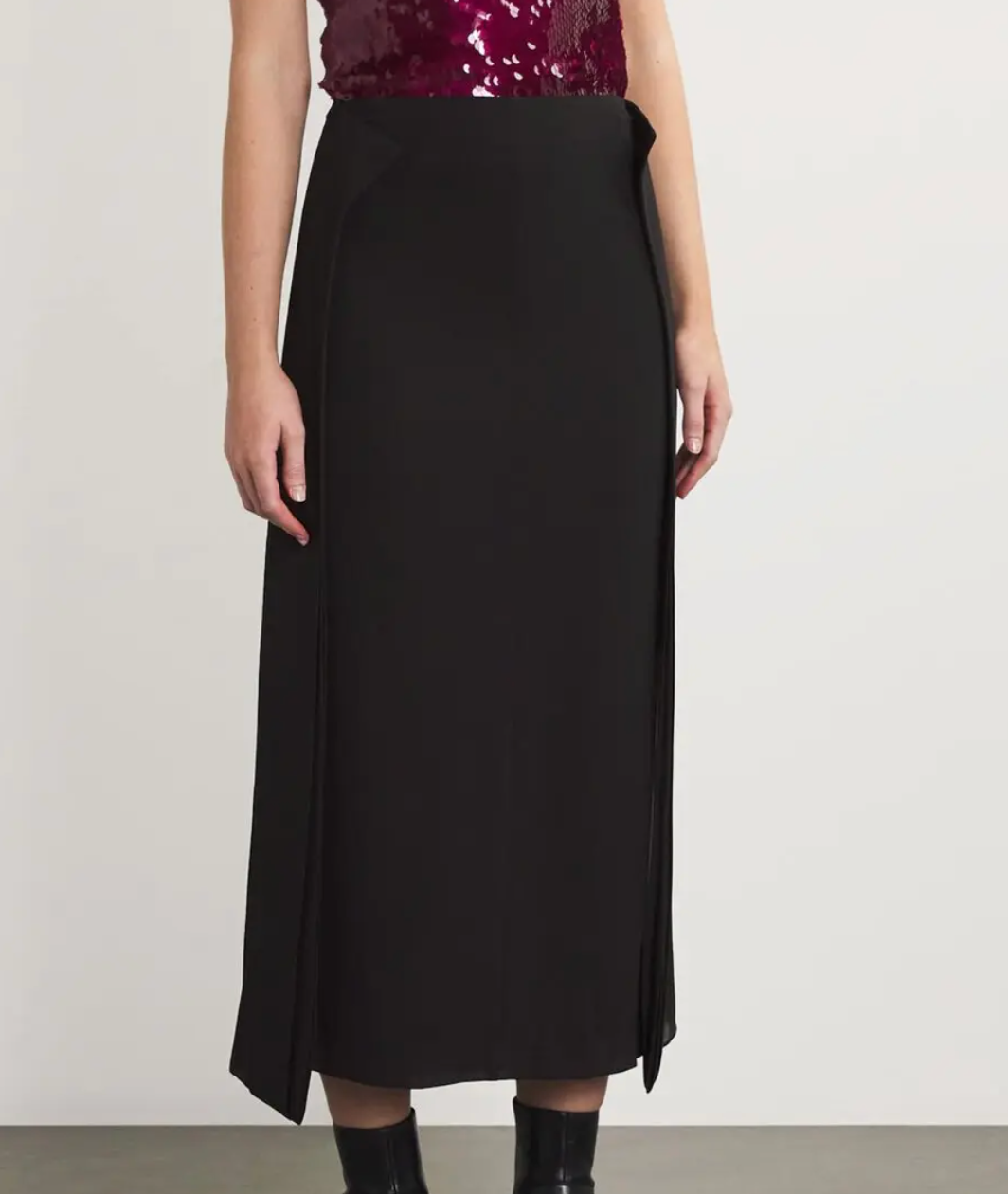16Arlington  Georgette Dayni Midi Skirt
