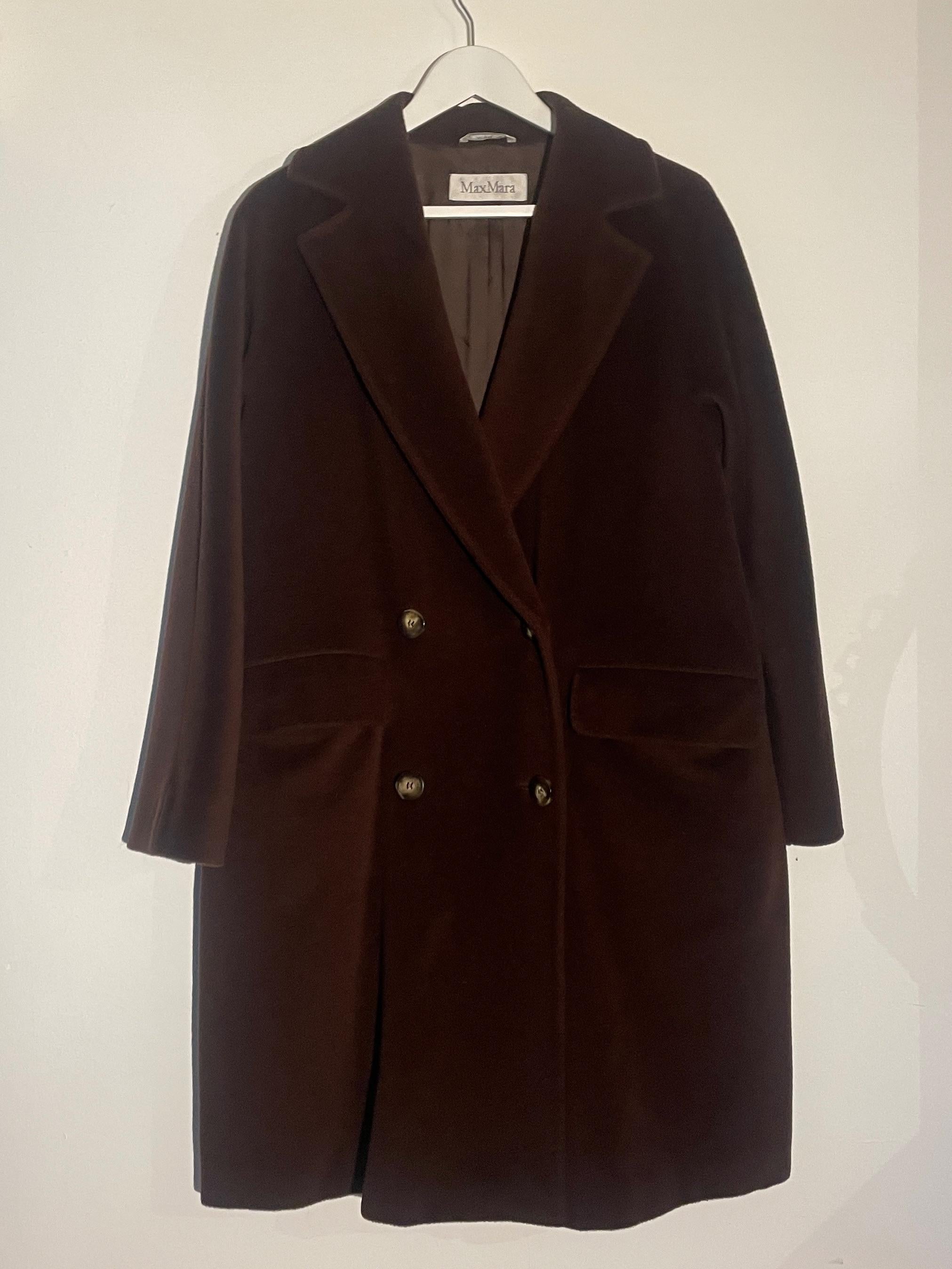 Max Mara Brown Camel Icon Coat