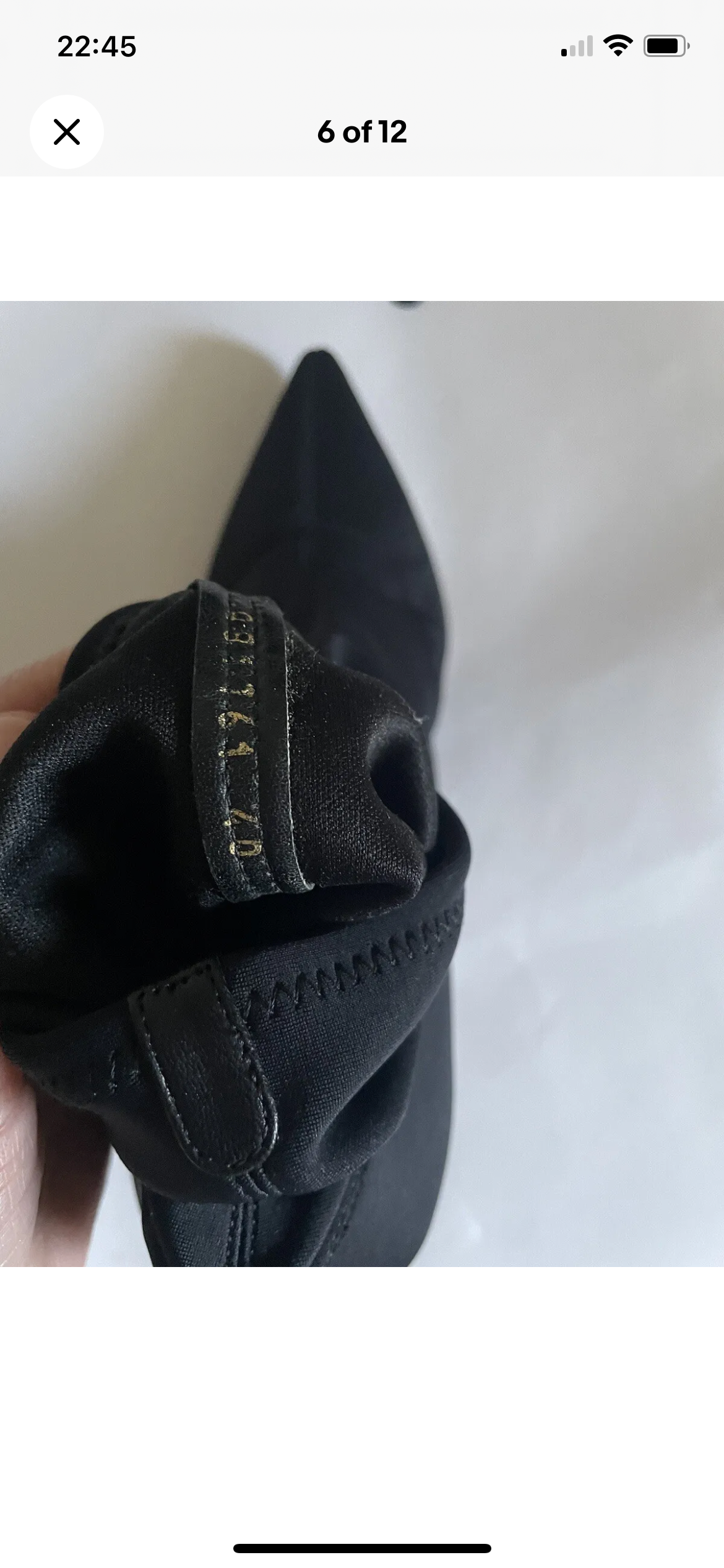 Black Slouchy Stretch Suede Ankle Boots