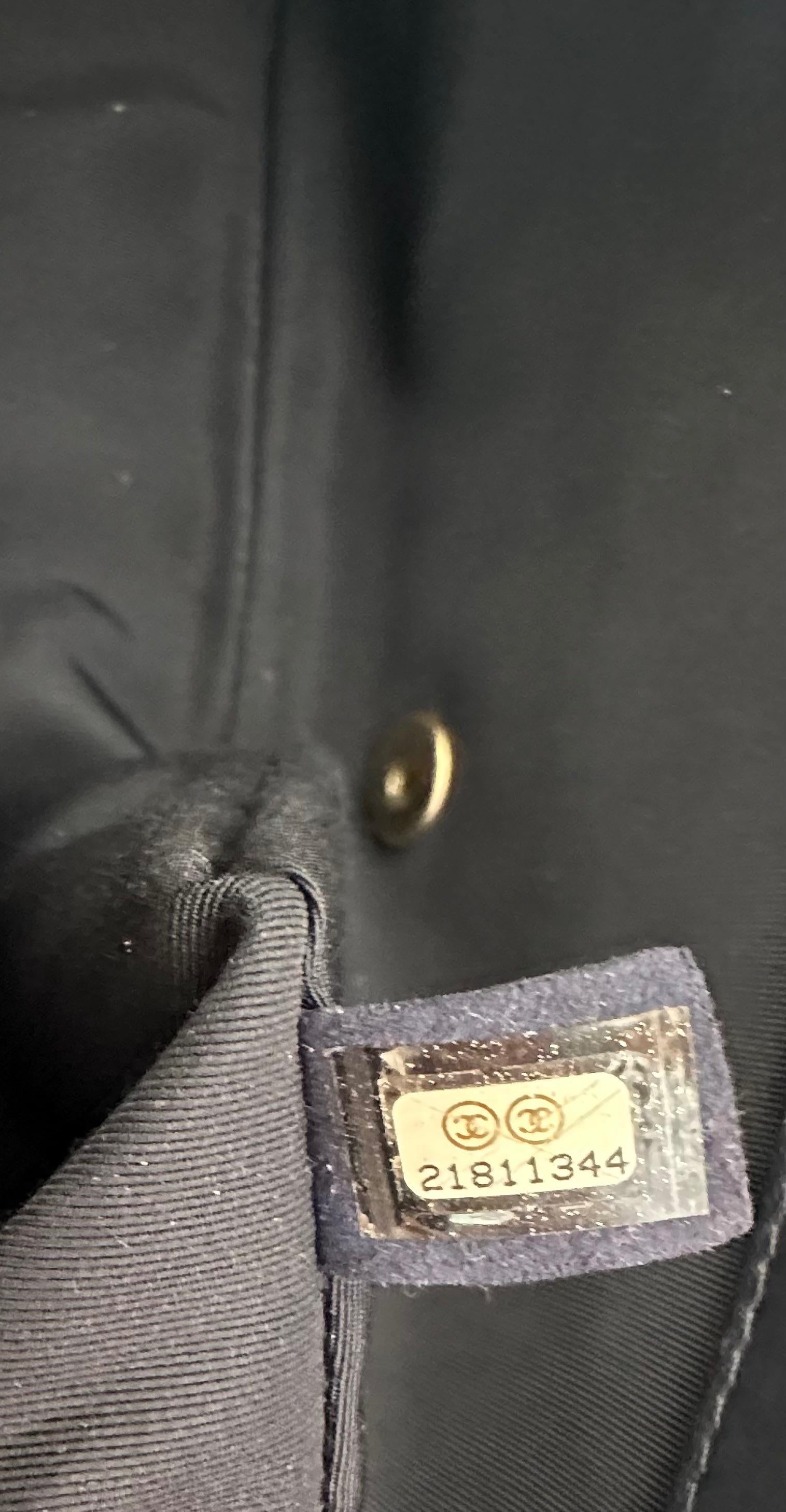 Chanel Midnight Blue Lambskin Single Flap Bag