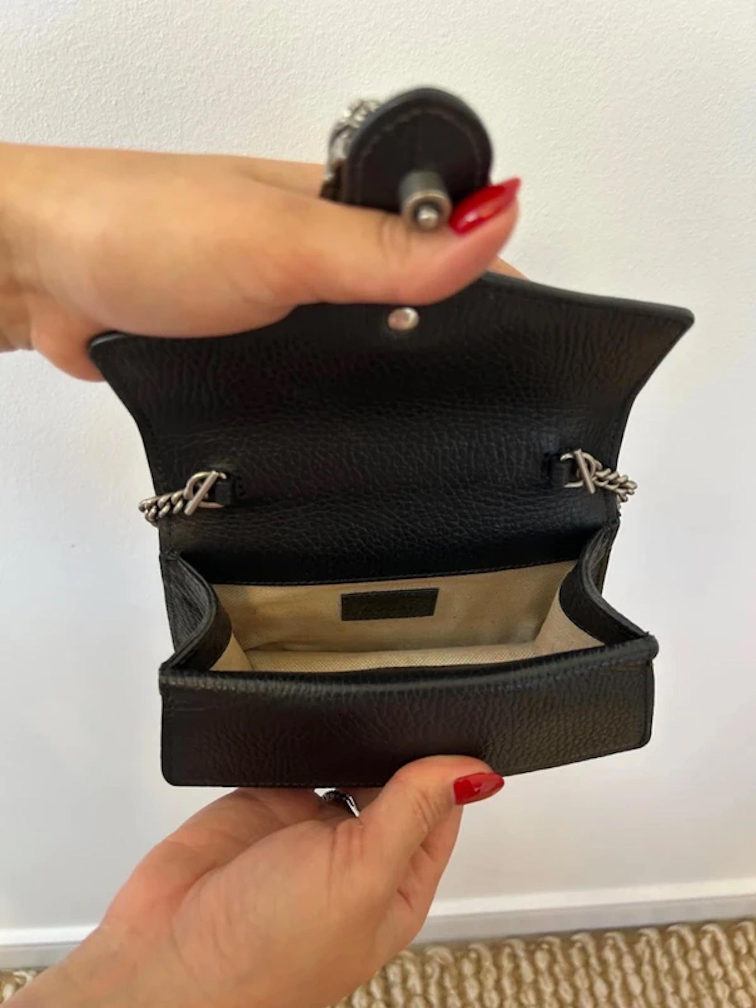 Gucci Mini Black Dionysus
