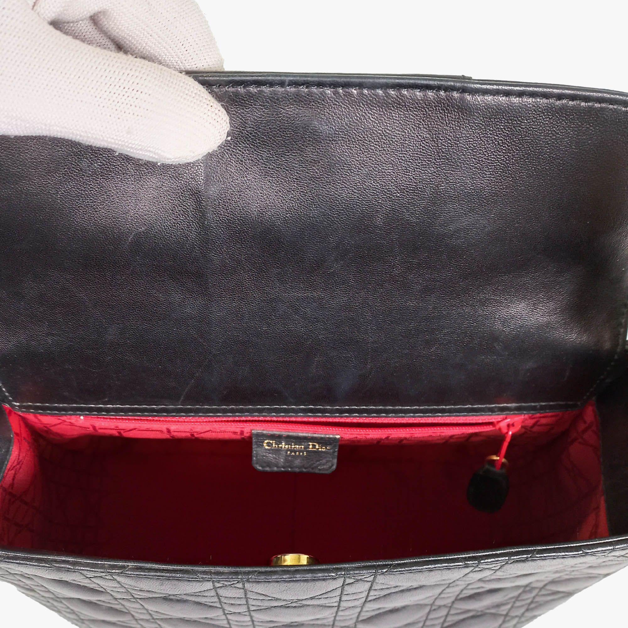 Black Cannage Hobo Bag