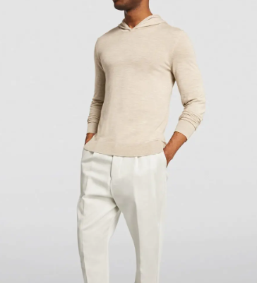 Derek Rose Merino Wool Orson Hoodie