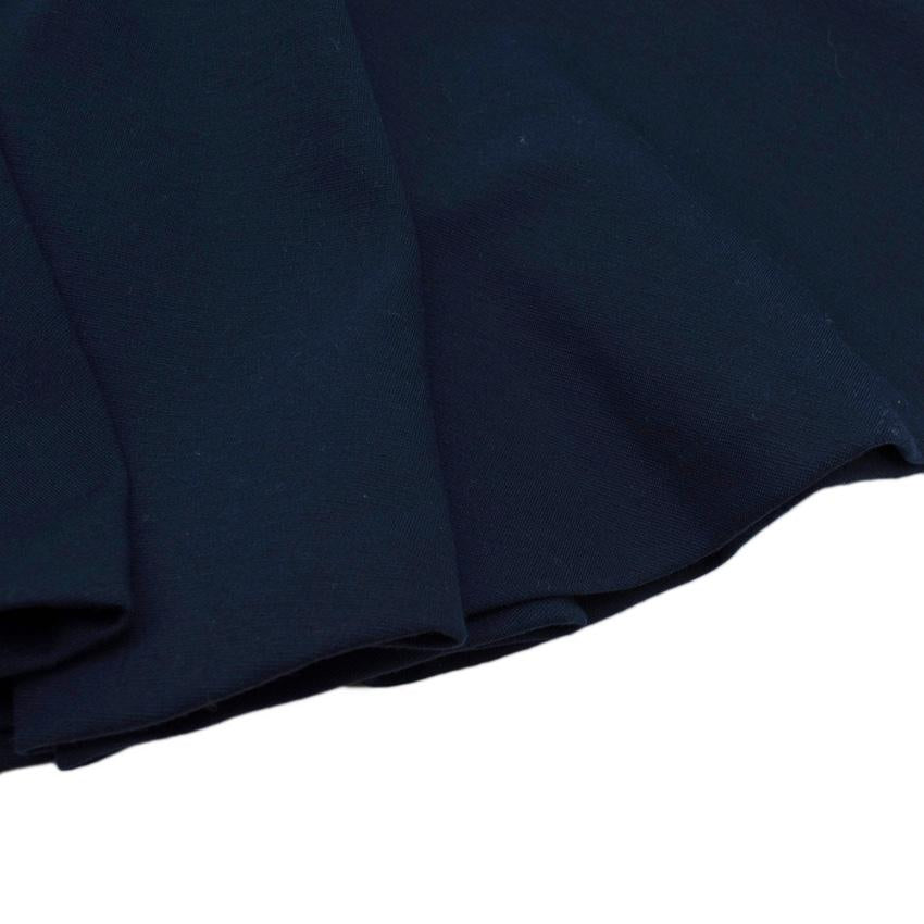 Ralph Lauren Polo Navy Blue Flared Skirt