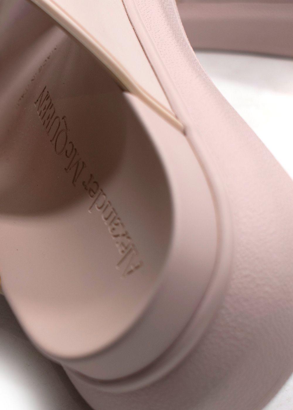 Alexander McQueen Rose Pink Hybrid Slide