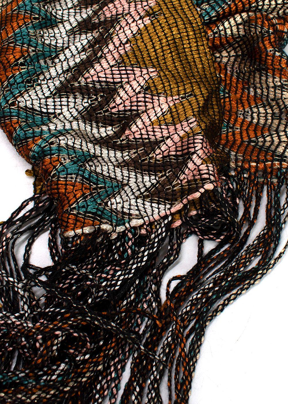 Missoni Multi-Colour Zigzag Scarf