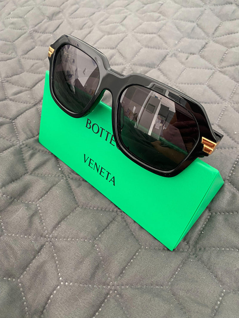 Bottega Veneta Black BV1123S Sunglasses