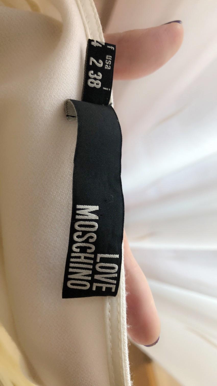 Love Moschino White Mini Dress