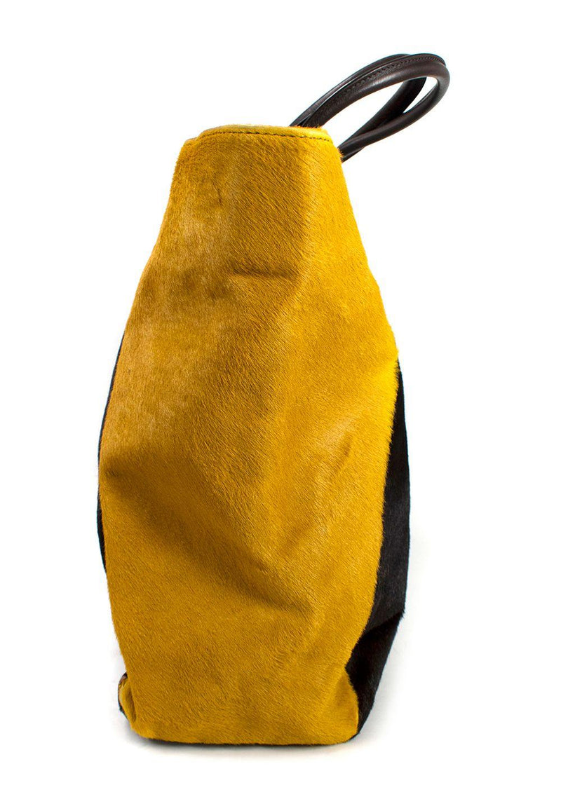 Fendi 2Jours Calf Hair Tote Bag