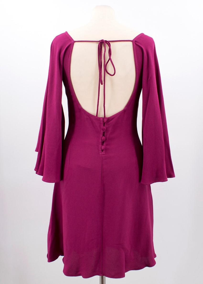 Ghost Plum Dress.
