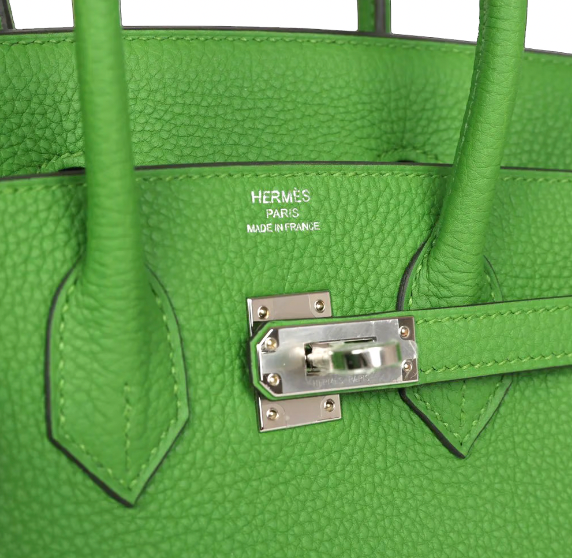 Togo Vert Yucca 25cms Birkin Gold Hardware