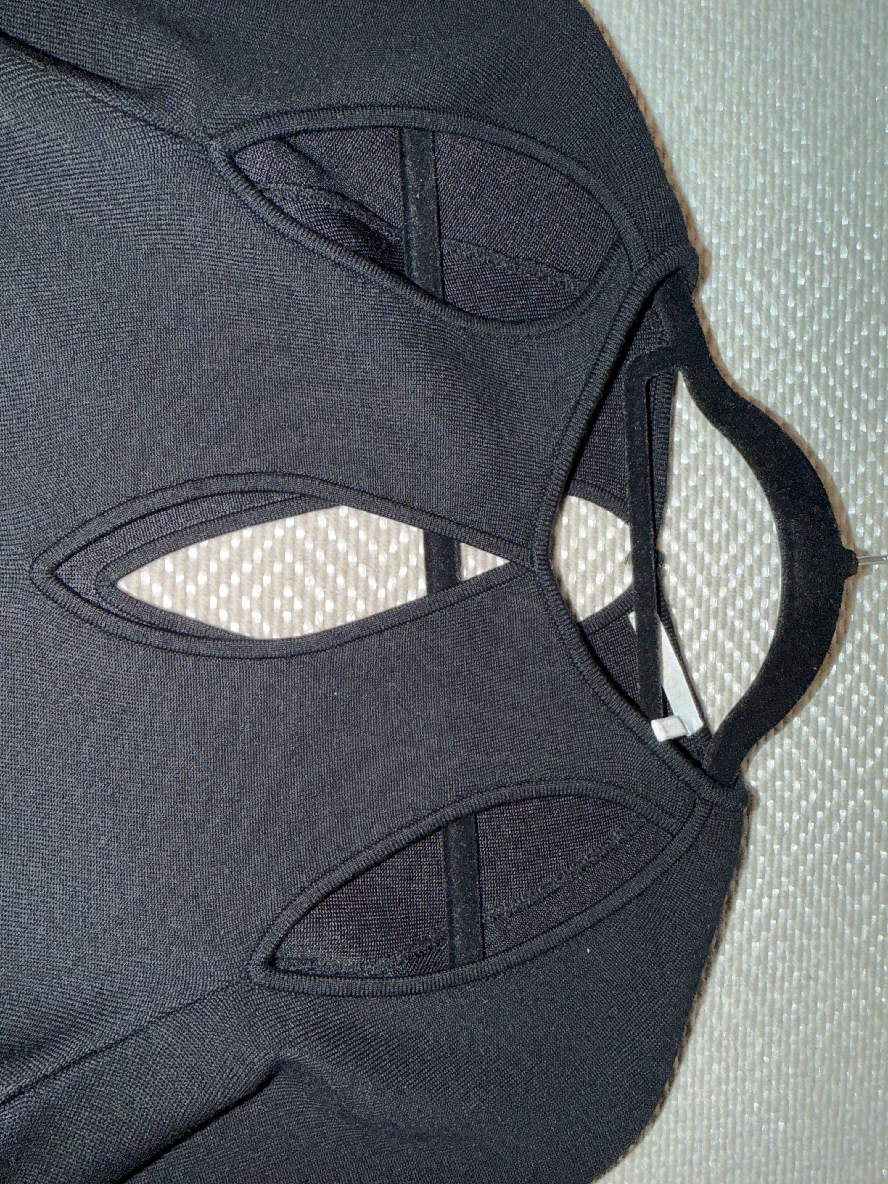 Chloe Black Cutout Jumper