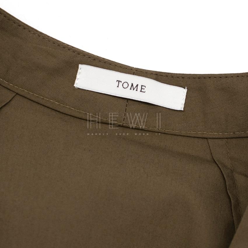 Tome Poplin V-Neck Tunic