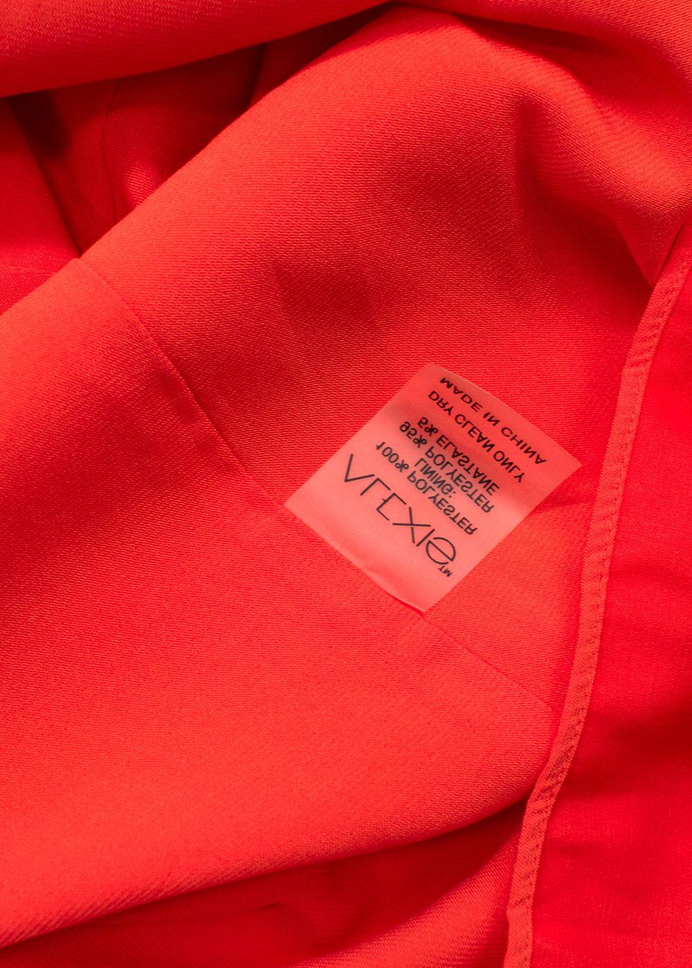 Alexis Cassara Orange Floral Mini Dress