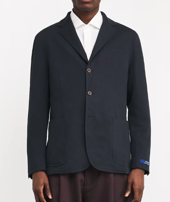 Polo Ralph Lauren Seersucker Modern Knit Soft Blazer