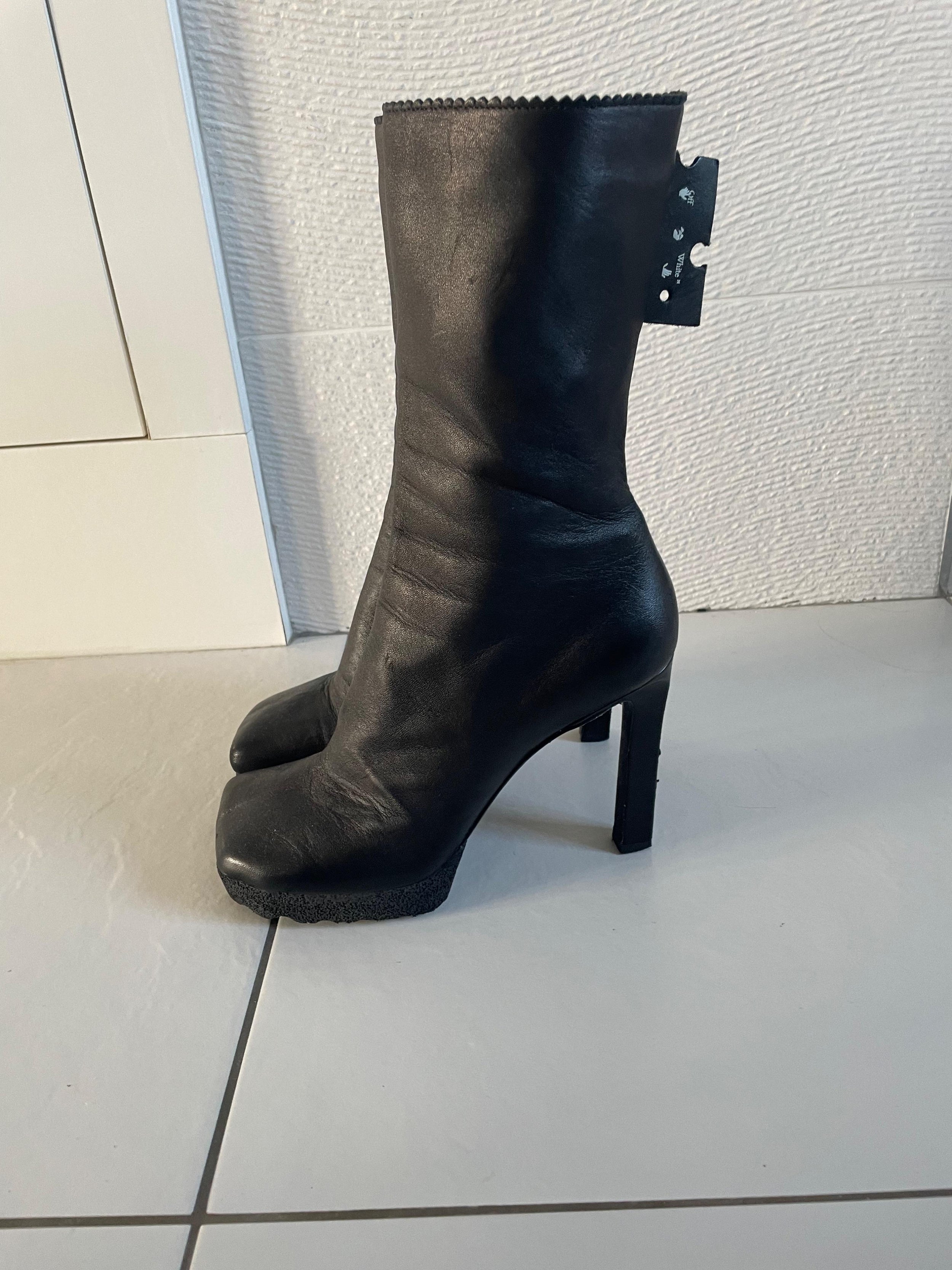 leather ankle boots