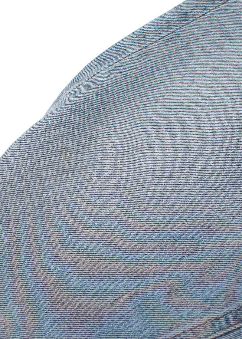 Agolde Blue High Waisted Frayed Hem Denim Jeans