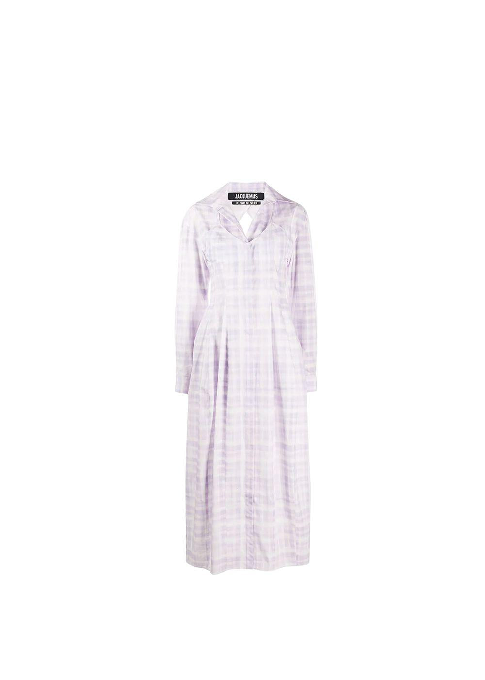 Pink gingham Le Coup De Soleil Valensole shirt dress