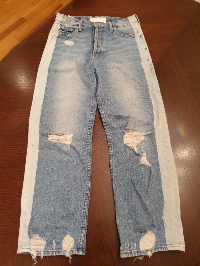 Mother Pale Wash The Thrasher Jeans