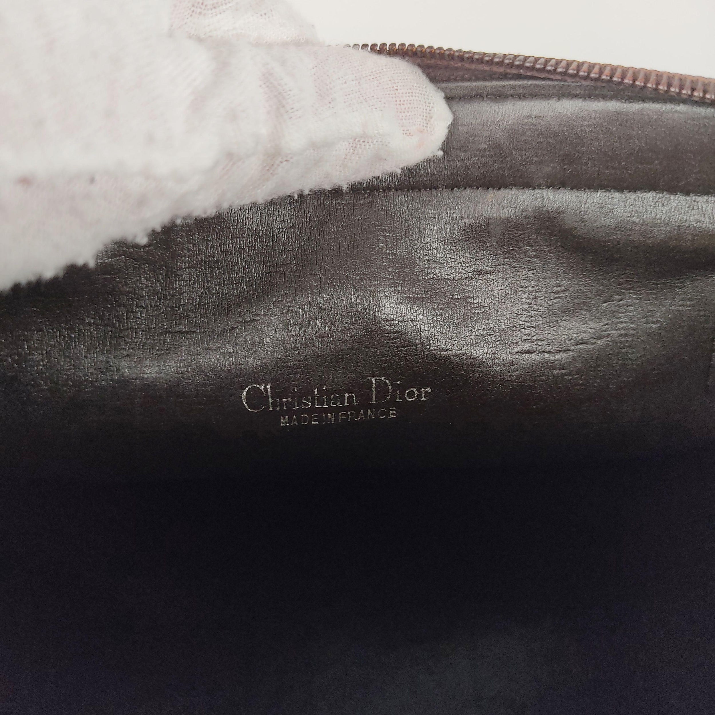 Vintage brown Oblique jacquard Trotter bag
