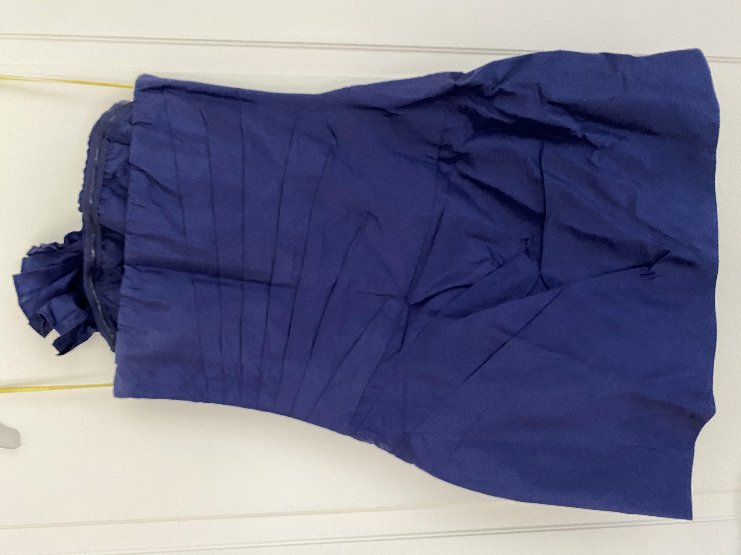Catherine Malandrino Navy Blue Strapless Cocktail Dress