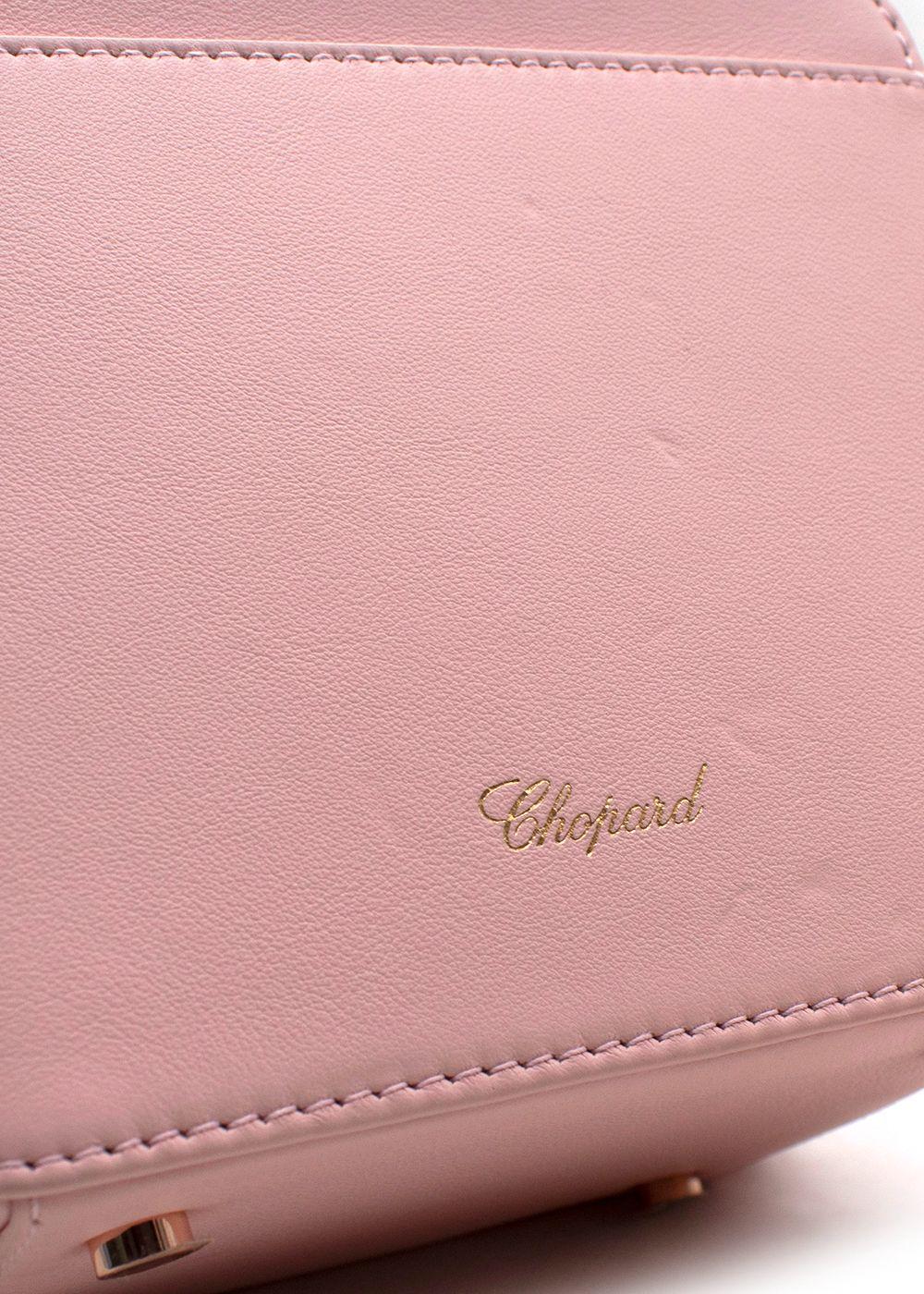 Chopard x Chloe Sevigny Pink Green Carpet Top Handle  Bag