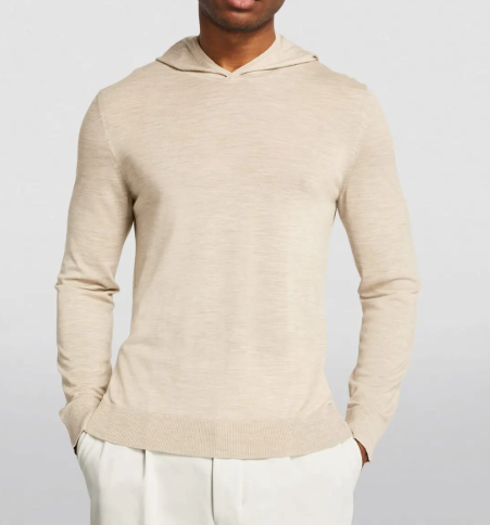 Derek Rose Merino Wool Orson Hoodie
