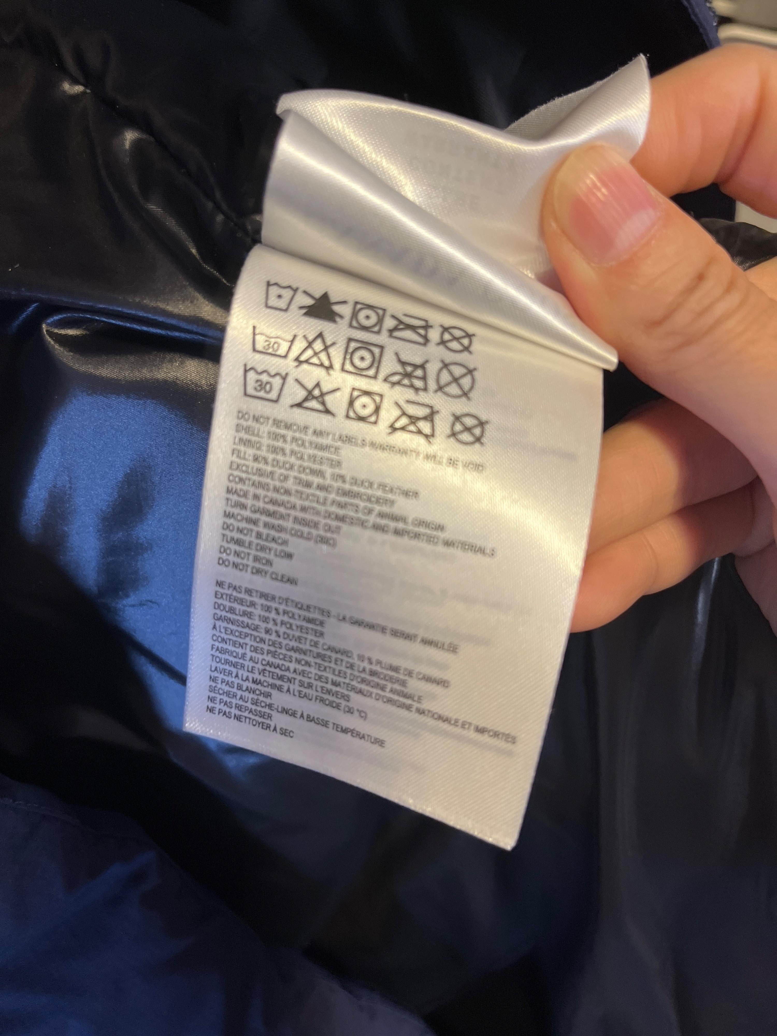 Canada Goose Navy Alliston Parka
